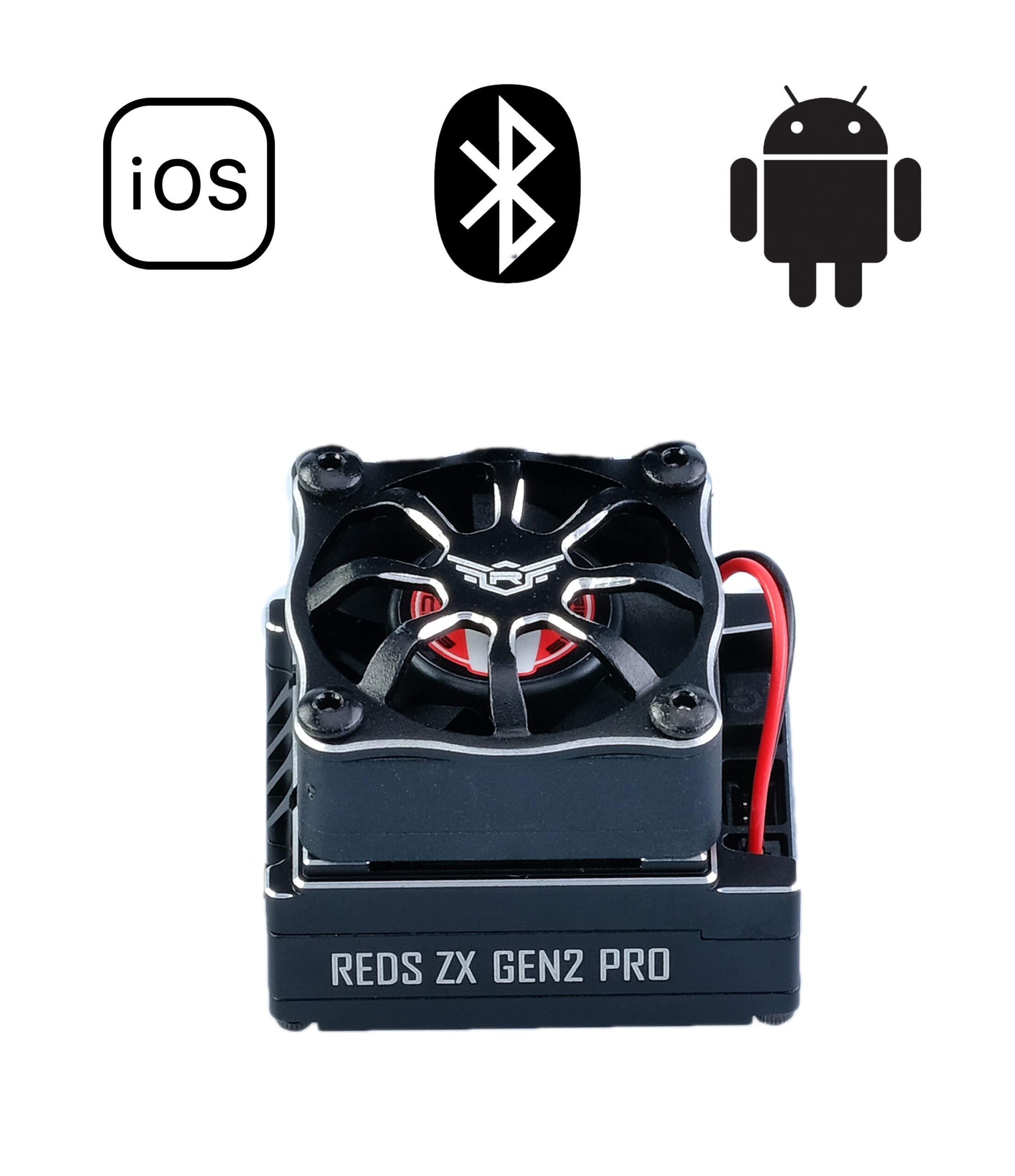 pro pro pro ESC REDS ZX PRO 160A 1/10 GEN2 BLACK/SILVER + EXT Module